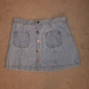 Forever 21 jean skirt